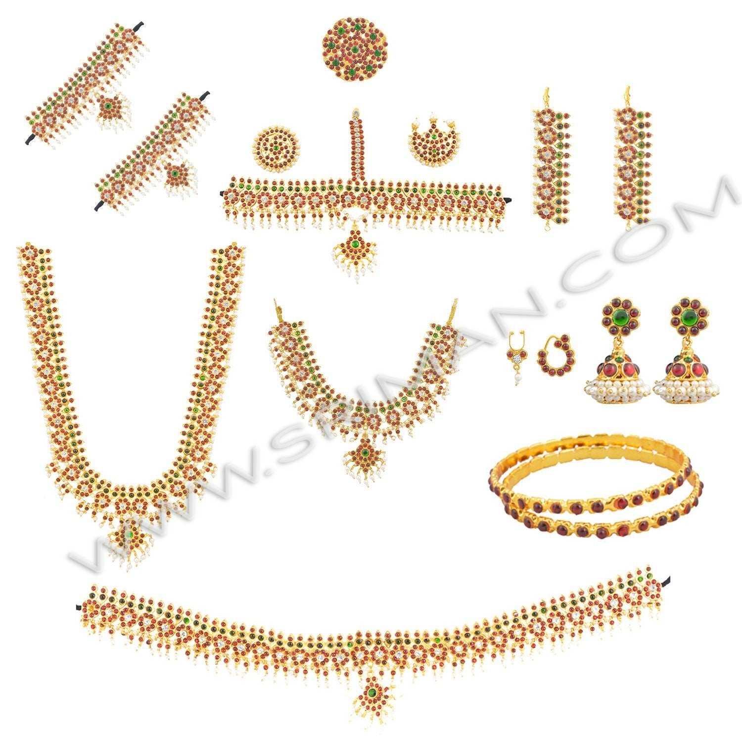 Temple set jewellery for on sale dance