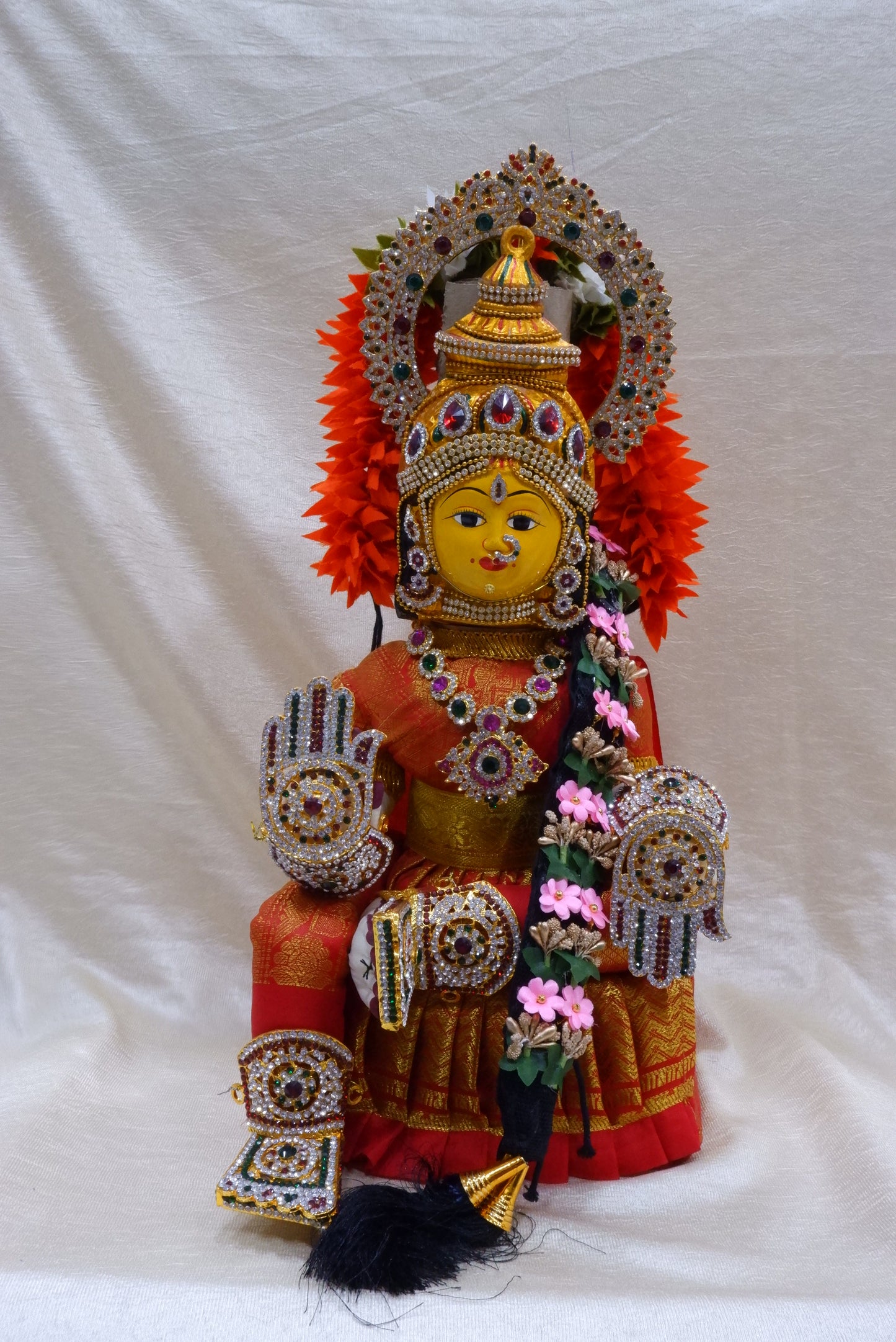 sriman vara maha lakshmi vratam pooja 17 inch height