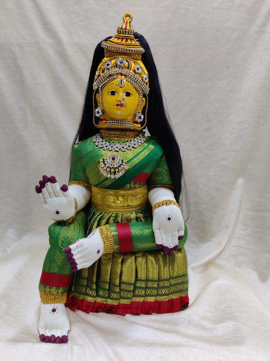 sriman ready idol in 20 inch for vara maha lakshmi idol