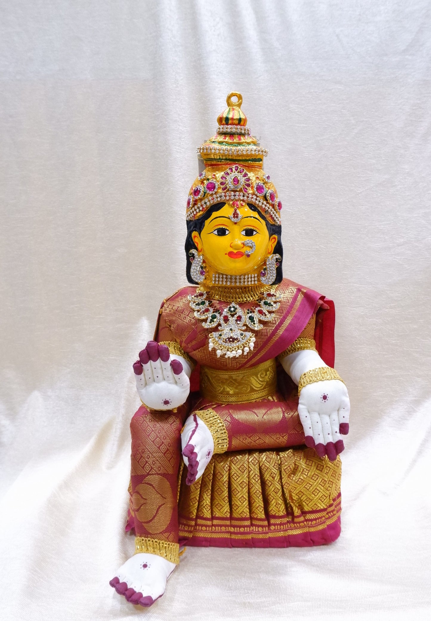 sriman ready idol 17 inch height of the doll for vara maha Lakshmi pooja