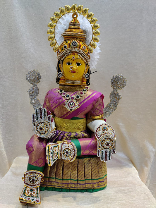 sriman ready idol for vara maha lakshmi vratam