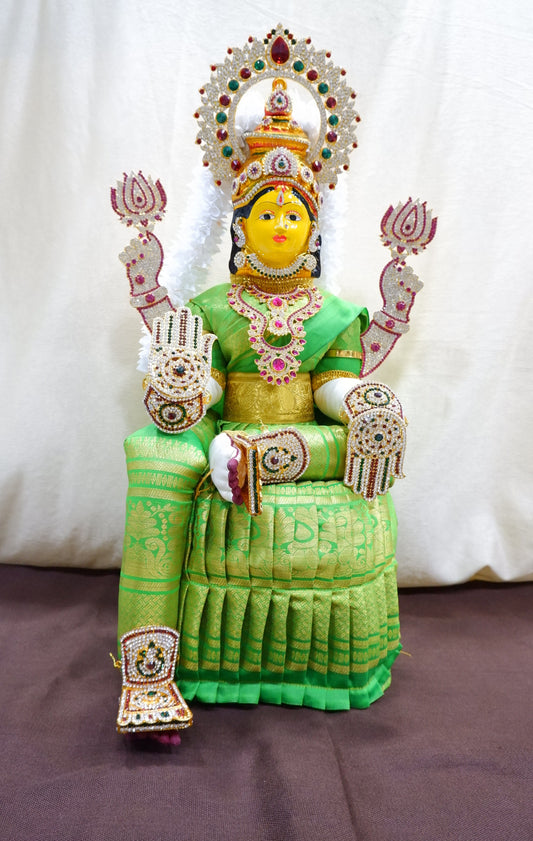sriman ready amma varuh for lakshmi pooja 24 inch height of the idol
