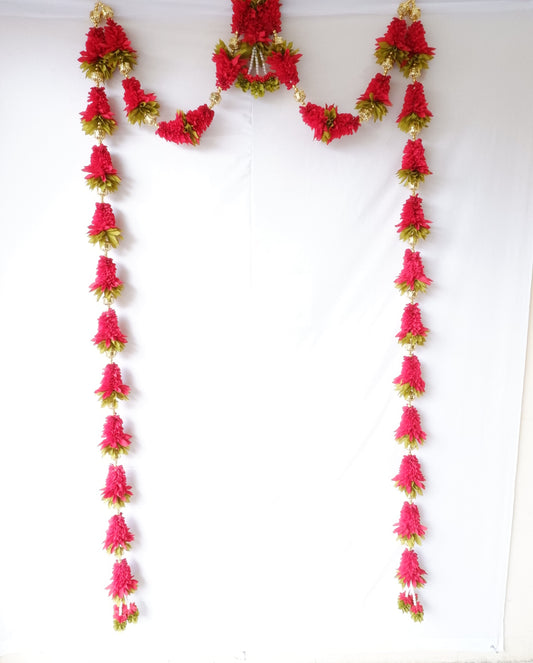 sriman decoration flowers and artificial flowers for back ground