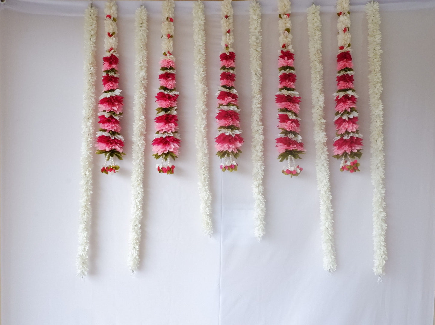 sriman decoration flowers for door decoration and window decoration varalakshmi back ground design in different colours