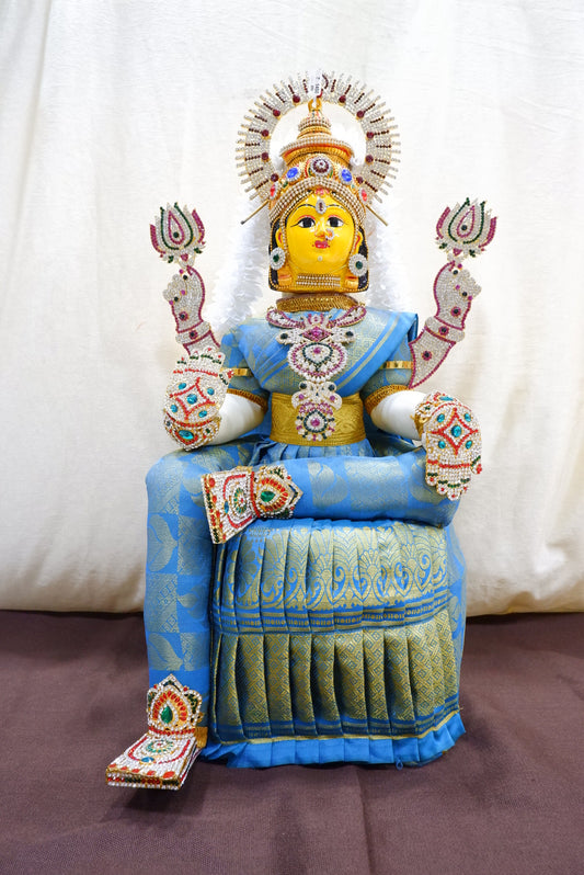 sriman lakshmi idol for vara maha lakshmi pooja 24 inch