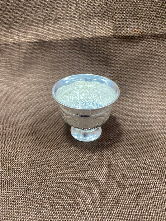 sriman  German silver small cup for vara maha lakshmi pooja