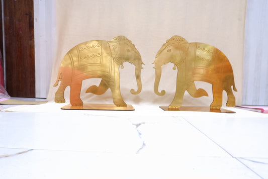 sriman pair elephant for side decoration