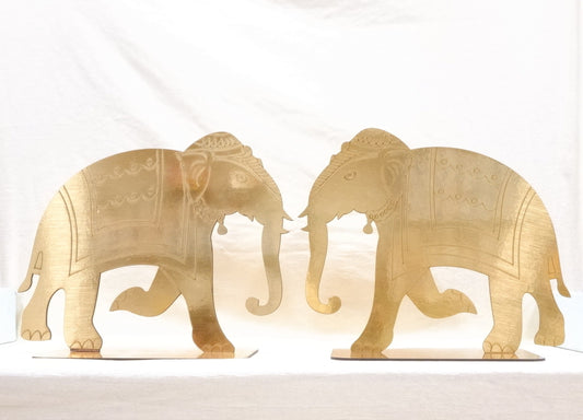sriman decoration pair of elephant for vara maha lakshmi  big size