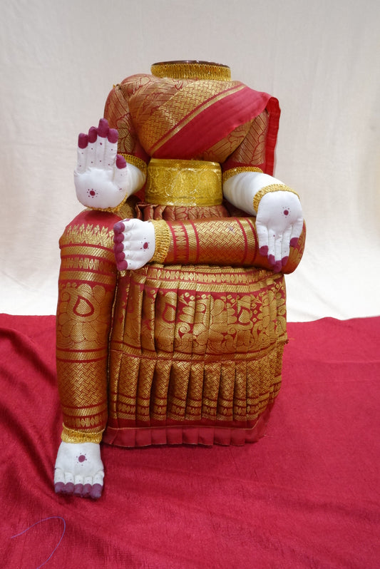 sriman varamaha lakshmi  dolls  18 inch ammavaru in sitting posture