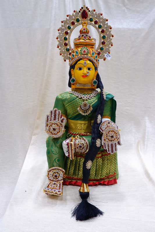 sriman lakshmi pooja ready idol in 20 inch