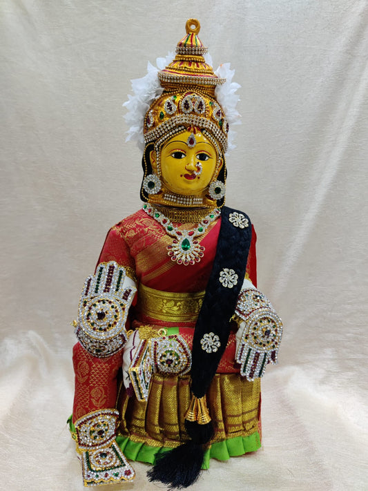 sriman ready idol  for vara mahalakshmi vratam