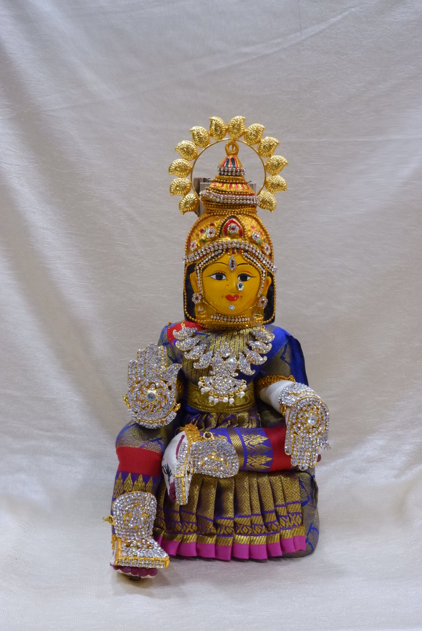 sriman  lakshmi varatam pooja 14 inch height of the doll