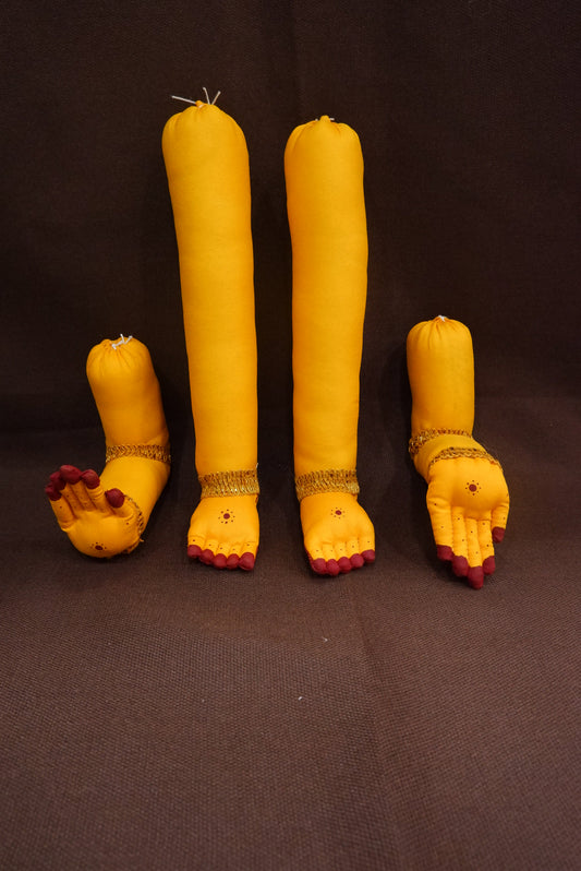 sriman  yellow cloth legs and hands