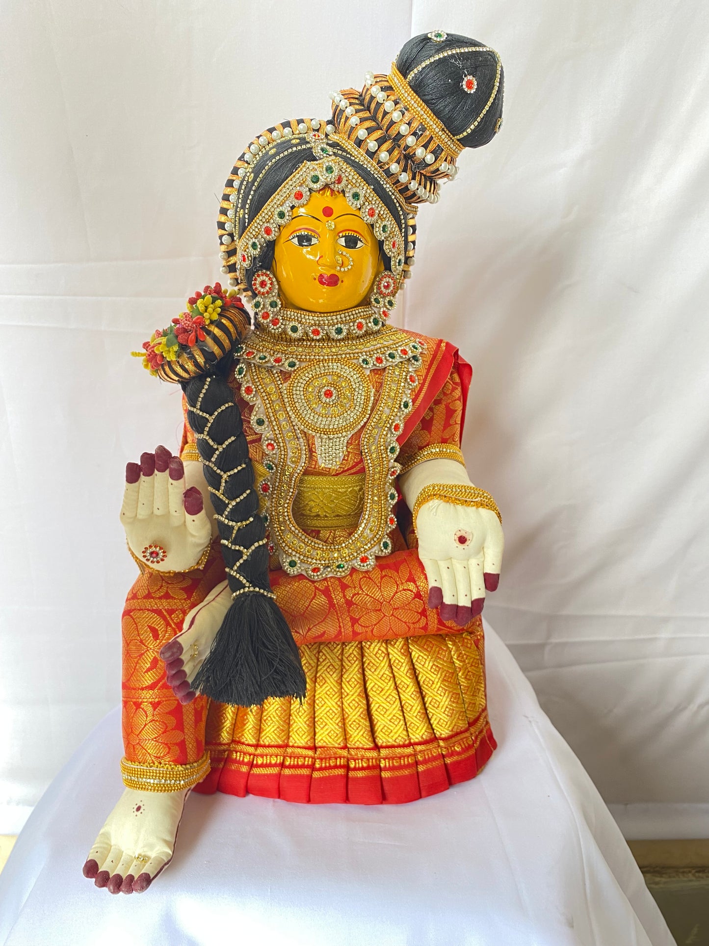 sriman maha lakshmi vratam doll 17 inch