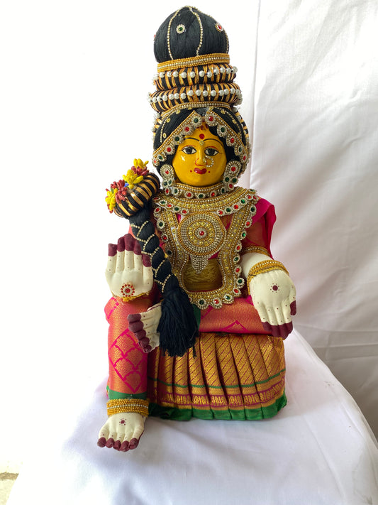 pooja  dolls for varamaha lakshmi vratam   15 inch