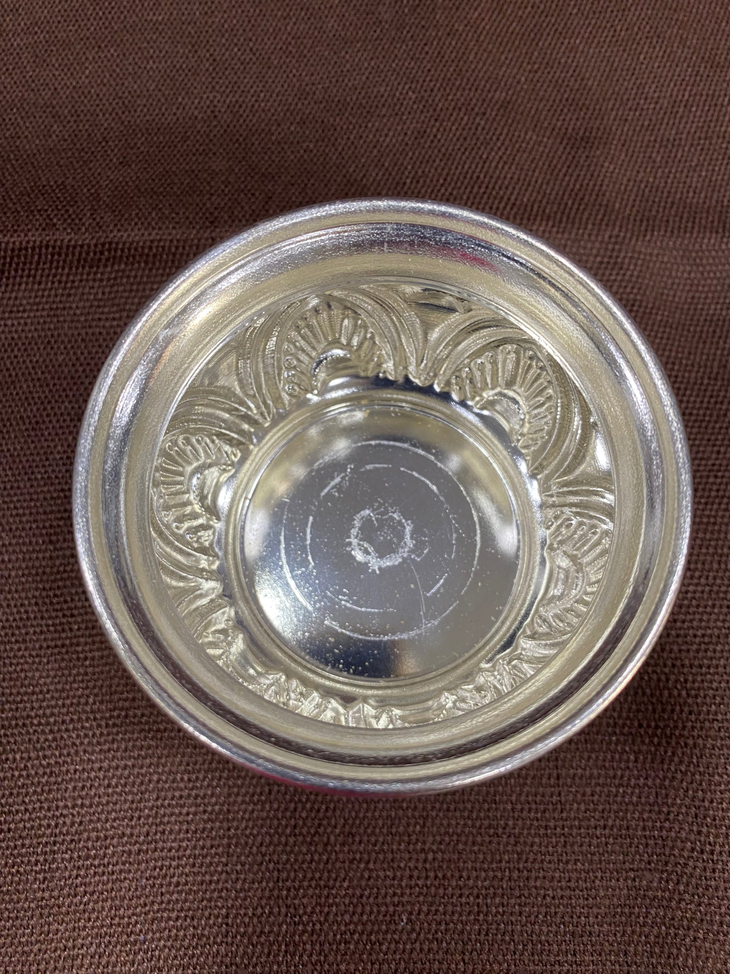 sriman german silver cup height is 2
