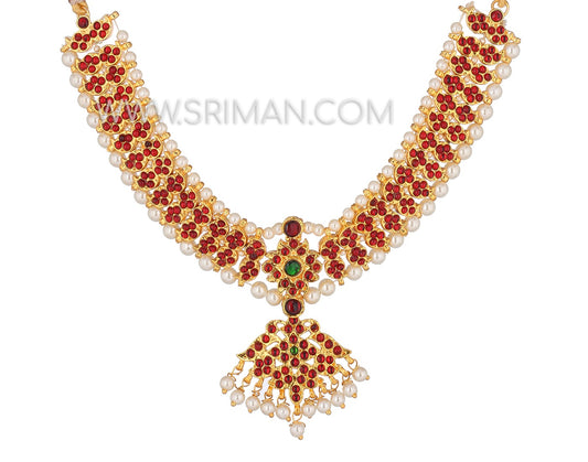 Sriman bharatanatyam necklace