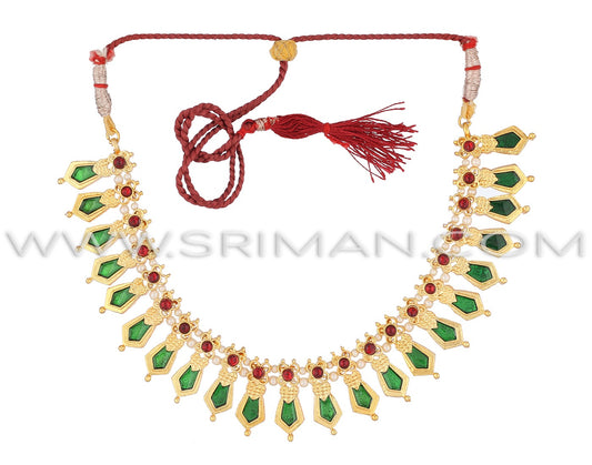 Sriman  green desginer chocker necklace